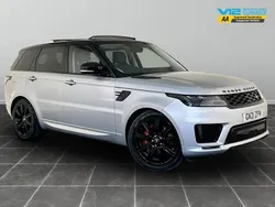 Silver Used 2021 Land Rover Range Rover Sport Autobiography Dynamic SUV | £34,995 (Super price)