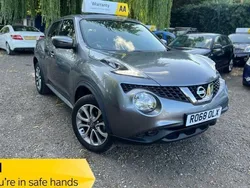 Grey Used 2018 Nissan Juke Tekna SUV | £11,450 (Fair price)