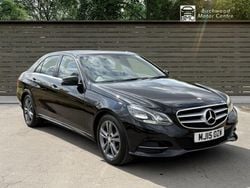 Black Used 2015 Mercedes E220 SE Sedan | £8,995 (Fair price)