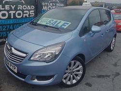 Blue Used 2014 Vauxhall Meriva MPV | £3,495 (Fair price)