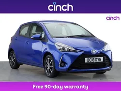Blue Used 2018 Toyota Yaris Hybrid Hatchback | £13,099 (Good price)