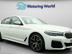 White Used 2022 BMW 520 M Sport Sedan | £26,300 (Fair price)