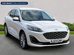 White Used 2023 Ford Kuga Vignale SUV | £19,899 (Good price)