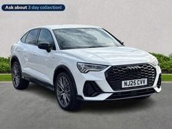 White Used 2025 Audi Q3 Black Edition SUV | £36,467 (Fair price)