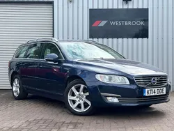 Blue Used 2014 Volvo V70 SE Lux Estate | £8,160 (Fair price)