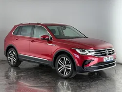 Red Used 2021 VW Tiguan Elegance SUV | £25,700 (Good price)
