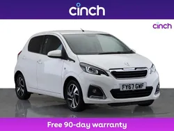 White Used 2017 Peugeot 108 Allure Hatchback | £6,399 (Expensive)