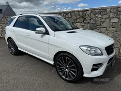 White Used 2014 Mercedes ML250 AMG SUV | £13,950 (Fair price)