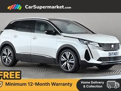 White Used 2021 Peugeot 3008 GT Hatchback | £18,497 (Fair price)