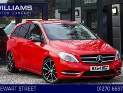 Red Used 2014 Mercedes B180 MPV | £6,990 (Good price)