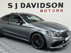Grey Used 2020 Mercedes C63S AMG Premium Plus Coupe | £49,995 (Expensive)