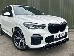 White Used 2019 BMW X5 M Sport SUV | £37,750 (Fair price)