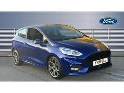 Blue Used 2018 Ford Fiesta ST-Line Hatchback | £7,394 (Fair price)