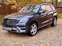 Grey Used 2014 Mercedes ML350 AMG line SUV | £12,995 (Good price)