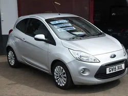 Silver Used 2015 Ford Ka Zetec Hatchback | £4,495 (Fair price)