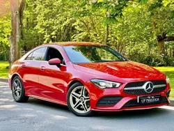 Red Used 2020 Mercedes CLA220 AMG line Sedan | £19,988 (Good price)