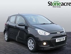 Black Used 2016 Hyundai i10 SE Hatchback | £5,595 (Fair price)