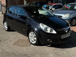 Black Used 2007 Vauxhall Corsa Design Edition Hatchback | £1,995