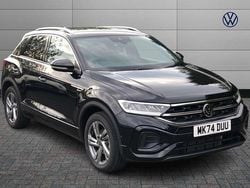 Black Used 2024 VW T-Roc R-line SUV | £27,365 (Fair price)