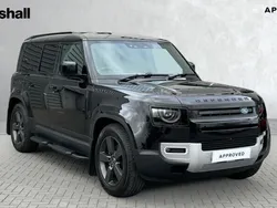 Metallic santorini black Used 2024 Land Rover Defender S SUV | £59,991 (Good price)