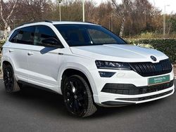 White Used 2019 Skoda Karoq SportLine SUV | £16,700 (A bit pricey)