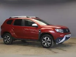 Red Used 2022 Dacia Duster Prestige SUV | £14,795 (Fair price)