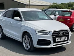 White Used 2015 Audi Q3 S-line plus SUV | £12,795 (Fair price)