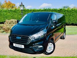 Black Used 2023 Ford Transit Custom Limited Van | £20,995