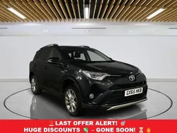 Black Used 2016 Toyota RAV4 Hybrid SUV | £16,299 (Super price)