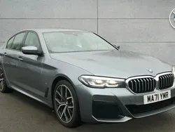 Blue Used 2021 BMW 530 M Sport | £33,806 (Fair price)