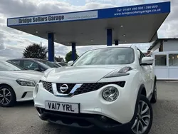 White Used 2017 Nissan Juke S SUV | £8,995 (Fair price)