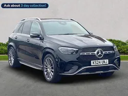 Black Used 2024 Mercedes GLE450 AMG AMG line Estate | £60,955 (Good price)
