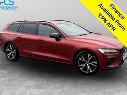 Fusion red Used 2021 Volvo V60 R-Design Estate | £15,995 (Good price)