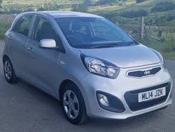 Silver Used 2014 Kia Picanto Silver Hatchback | £3,850