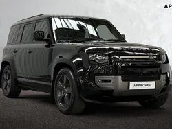 Santorini black Used 2023 Land Rover Defender HSE Dynamic SUV | £64,690 (Fair price)