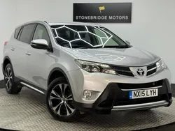 Silver Used 2015 Toyota RAV4 SUV | £9,499 (Fair price)