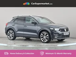 Grey Used 2019 VW T-Roc R-line SUV | £21,797 (Fair price)