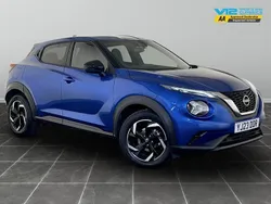 Blue Used 2023 Nissan Juke N-Connecta SUV | £12,595 (Good price)