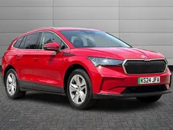 Velvet red Used 2024 Skoda Enyaq iV SUV | £30,195 (Good price)