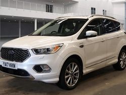 White Used 2017 Ford Kuga Vignale SUV | £10,995 (Expensive)
