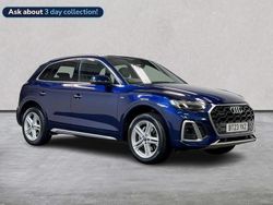 Blue Used 2023 Audi Q5 S-Line SUV | £29,749 (Fair price)