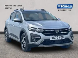 Metallic highland grey Used 2022 Dacia Sandero Prestige Hatchback | £13,000 (Expensive)