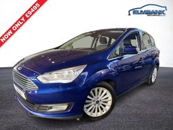 Blue Used 2017 Ford C-MAX Titanium MPV | £9,495 (Fair price)