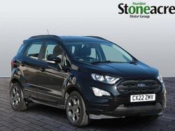Black Used 2022 Ford Ecosport ST-Line SUV | £10,495 (Good price)