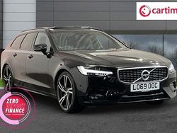 Black Used 2019 Volvo V90 R-Design Estate | £19,900 (Fair price)