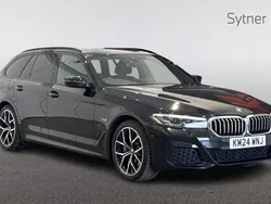 Black Used 2024 BMW 530e M Sport Estate | £38,000