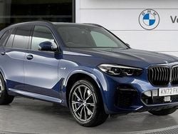 Blue Used 2022 BMW X5 M Sport SUV | £42,605 (Good price)