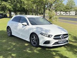 White Used 2019 Mercedes A200 AMG line Hatchback | £15,000 (Fair price)