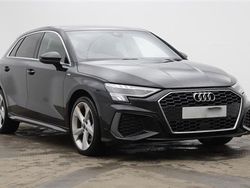 Black Used 2022 Audi A3 Sportback S-Line Hatchback | £18,234