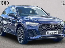 Blue Used 2022 Audi Q5 Comfort SUV | £38,191 (Fair price)